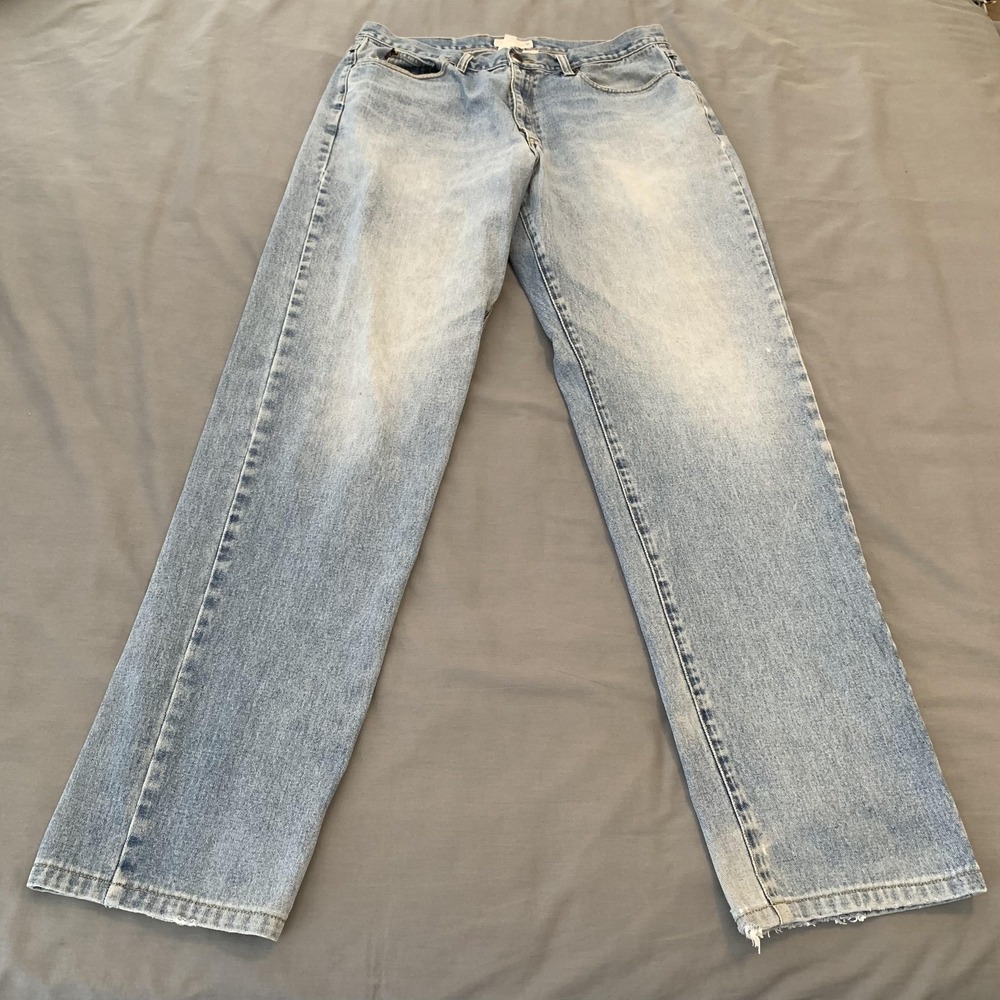 Cutter & Buck Jeans Mens‎ 38x34 Big & Tall Blue Light Wash Straight Denim Pants